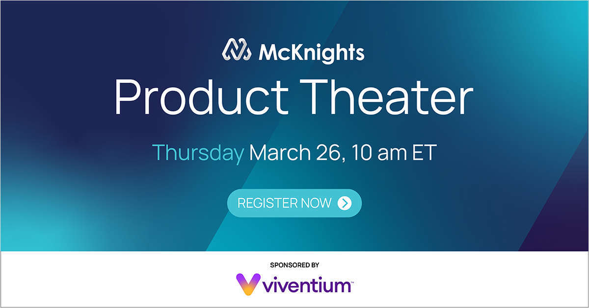McKnights Product Theater March 2026