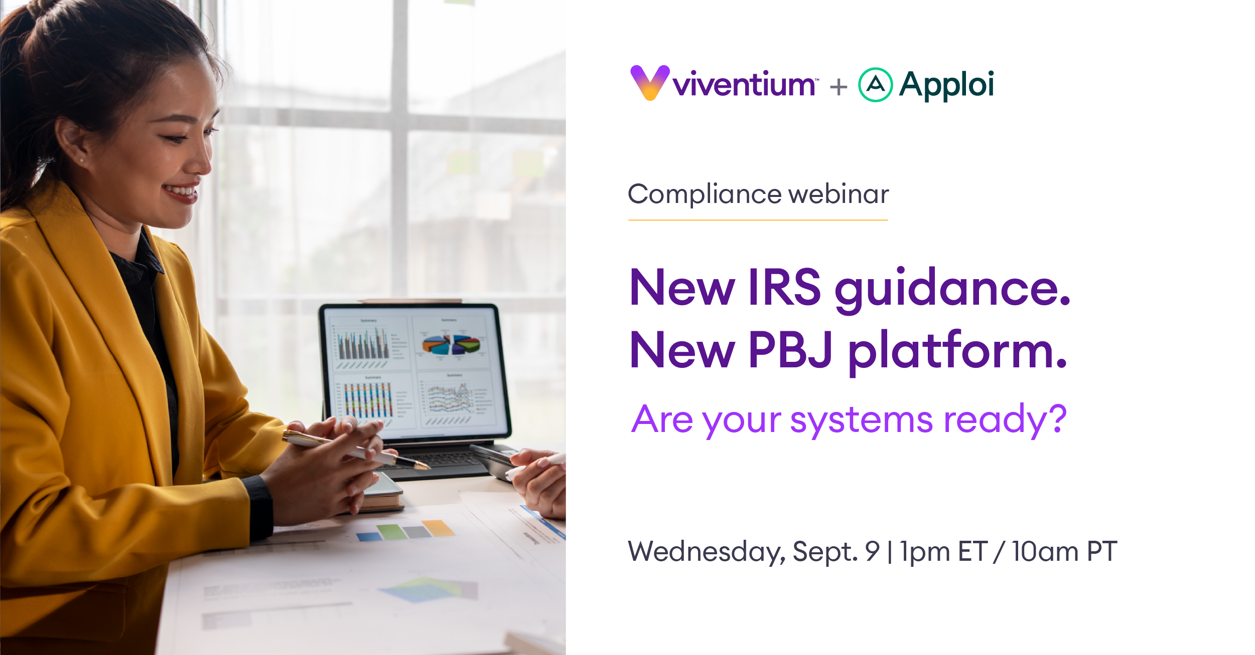 New IRS guidance - New PBJ platform - Are your systems ready