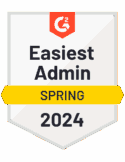 G2 Easiest Admin Spring 2024