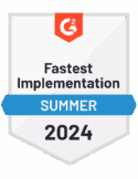 G2 Fastest Implementation Summer 2024