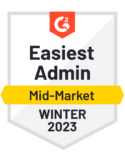 G2 Winter 2023 Payroll Easiest Admin Mid-Market